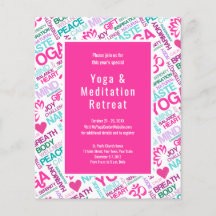 ヨガメディテーションイベントリトリートアワークショップ