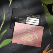 ヨガメディテーションインストラクタークラスパスロイヤリティ ロイヤリティカード