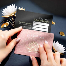 ヨガメディテーションインストラクタークラスパスロイヤリティ ロイヤリティカード