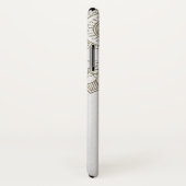 ヨガメディテーションインストラクター金ゴールドマンダラフラワー Case-Mate iPhoneケース (裏面/右)