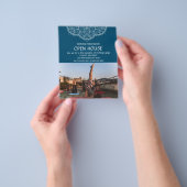 ヨガメディテーションオープンハウスプロモーション写真 チラシ (手)