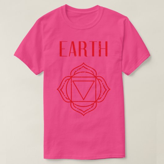 ヨガメディテーションチャクラ2 Tシャツ (デザイン正面)