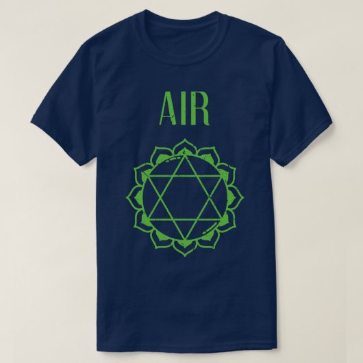 ヨガメディテーションチャクラ3 Tシャツ (デザイン正面)