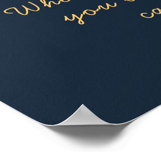 ヨガメディテーションポーズサンセットフローティングアイランド引用文 ポスター (角)