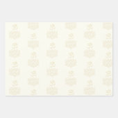 ヨガメディテーションラッピング紙 ラッピングペーパーシート (正面3)