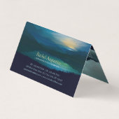 ヨガメディテーション先生ムーンサルテーション価格表 名刺 (裏面)