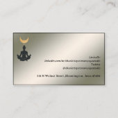 ヨガモダンインストラクタートレーナー先生 名刺 (裏面)