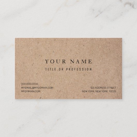 ヨガモダンインストラクタープロフェッショナルロゴビジネス 名刺 (裏面)