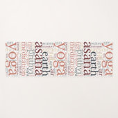 ヨガモダンマットワードクラウド ヨガマット (正面(横))