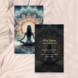 ヨガモダン先生マンダラヨギガール 名刺