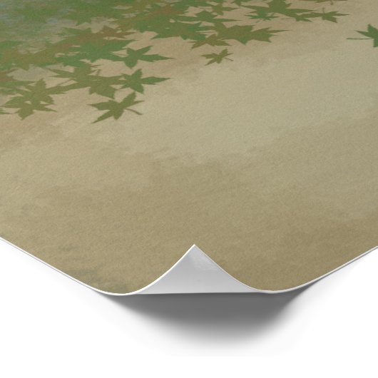 ヨガモンキー ポスター (角)