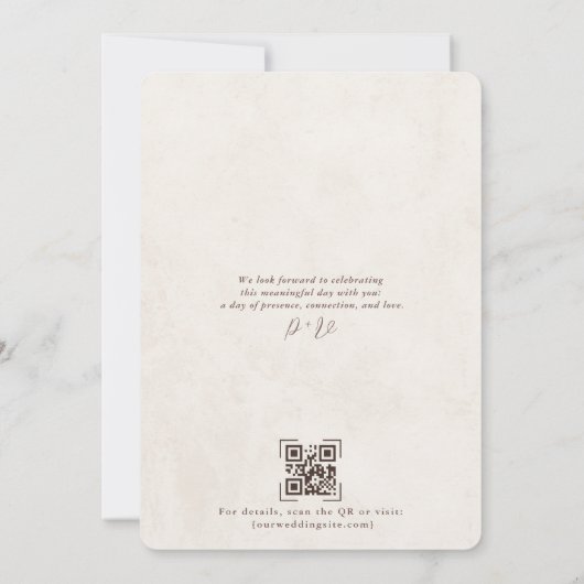 ヨガユニオンカップル - マインドフルネストリーポーズ 招待状 (裏面)