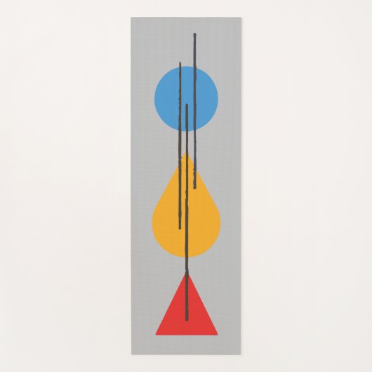 ヨガユニークマット ヨガマット (正面)