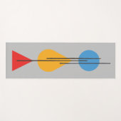 ヨガユニークマット ヨガマット (正面(横))