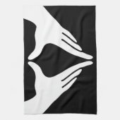 ヨガヨニムドラ キッチンタオル (縦)