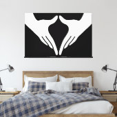 ヨガヨニムドラ キャンバスプリント (インサイチュ (寝室))