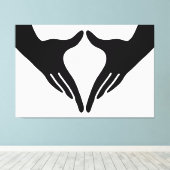 ヨガヨニムドラ キャンバスプリント (インサイチュ (ウッドフロア))