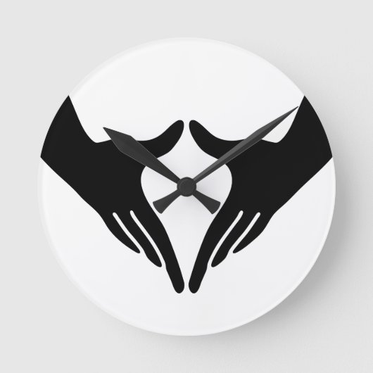 ヨガヨニムドラ ラウンド壁時計 (正面)