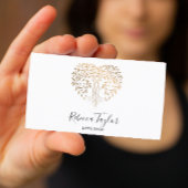 ヨガライフコーチセラピーハートツリー 名刺