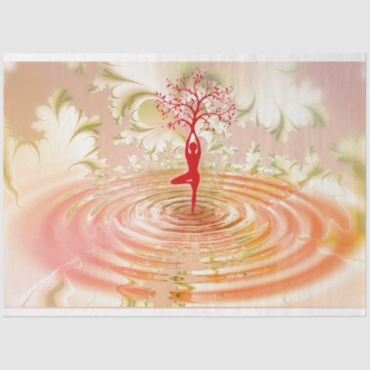 ヨガライフ 薄葉紙 (正面)