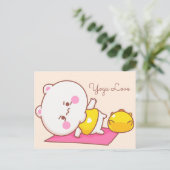 ヨガラブ ポストカード (スタンド正面)