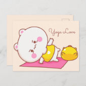 ヨガラブ ポストカード (正面/裏面)