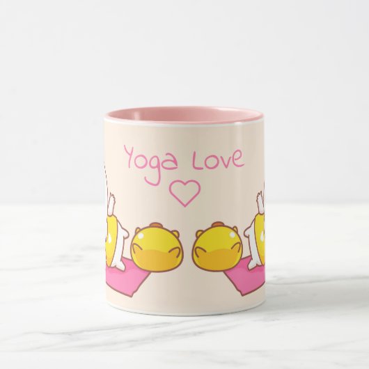 ヨガラブ マグカップ (中央)