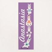 ヨガラマめい想スおもしろい&かわいい名前をカスタムする ヨガマット (正面)