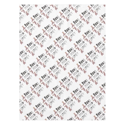 ヨガラマス テーブルクロス (正面)