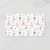 ヨガラマス&ピラティスフィットネススタジオカンパニーロゴ 名刺 (裏面)