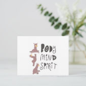 ヨガラマス ポストカード (スタンド正面)