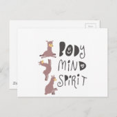 ヨガラマス ポストカード (正面/裏面)