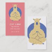 ヨガラマ 名刺 (正面/裏面)