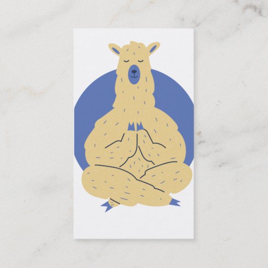 ヨガラマ 名刺 (裏面)