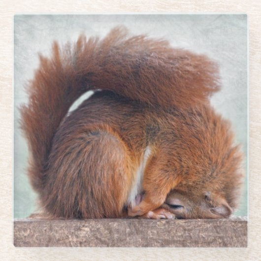 ヨガリスグラスコースター ガラスコースター (正面)