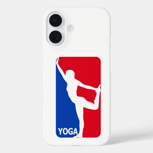 ヨガリーグのカスタムロゴ Case-Mate iPhoneケース (裏面)