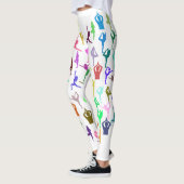 ヨガレギンス レギンス (左)