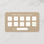 ヨガロイヤリティ10訪問 名刺 (裏面)