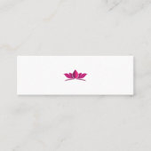 ヨガロータスパワー瞑想シンボルギフトアイディア コーリングカード (正面)