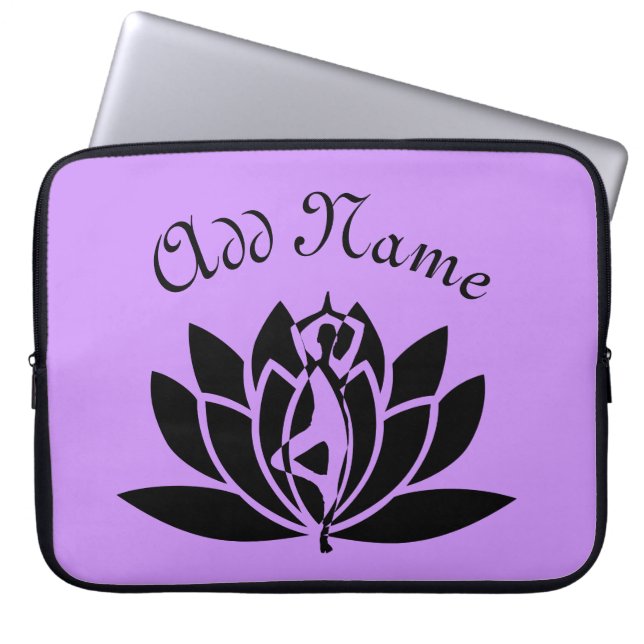 ヨガロータス ラップトップスリーブ (正面)