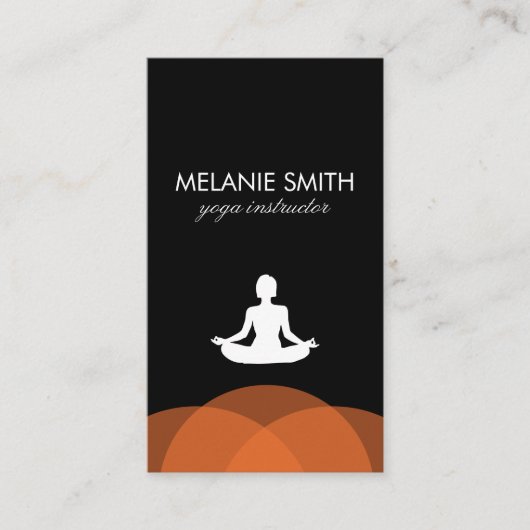 ヨガロータス 名刺 (正面)