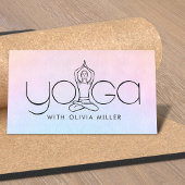 ヨガワードアート – 手書きイラストレーション 名刺