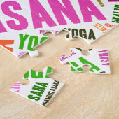 ヨガワードデザイン ジグソーパズル (側面)