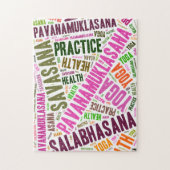 ヨガワードデザイン ジグソーパズル (縦)