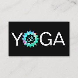 *～*ヨガ先生インストラクターOMオウムロータスマンダラ 名刺
