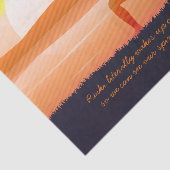 ヨガ先生サンサルテイションハーフムーンポーズ引用文 薄葉紙 (詳細)