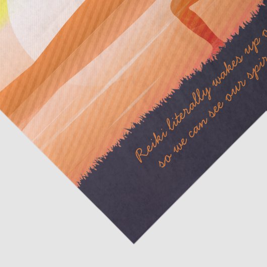 ヨガ先生サンサルテイションハーフムーンポーズ引用文 薄葉紙 (詳細)