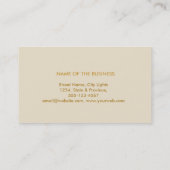 ヨガ先生マンダラデコレーションホリスティックマッサージ 名刺 (裏面)