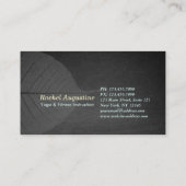 ヨガ先生瞑想ポーズボディリーフクラスパス ロイヤリティカード (裏面)