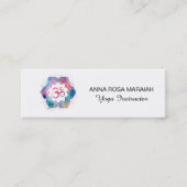 *~*ヨガ先生霊気マッサージマインドフルOm スキニー名刺 (正面)